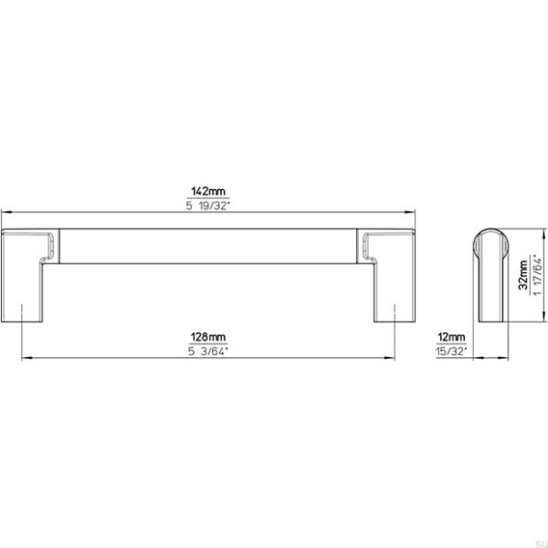 Uchwyt meblowy 2457-142PB12PB12 - obrazek 6