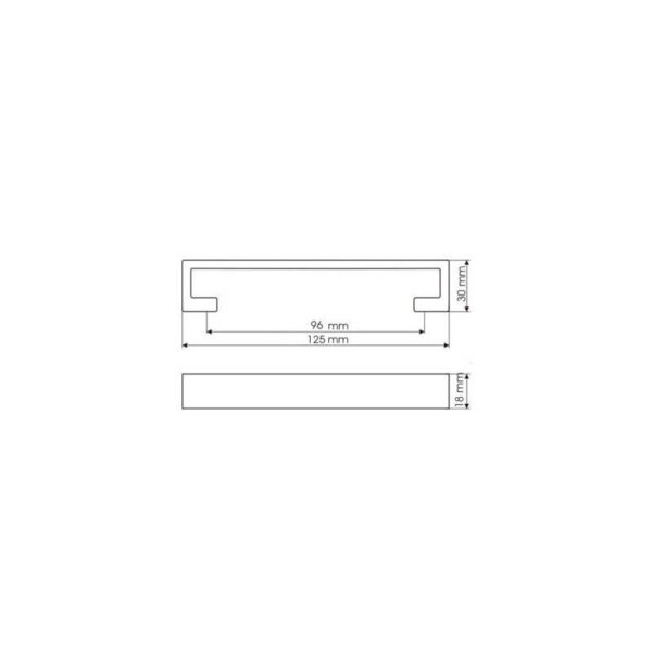 Uchwyt meblowy US92-096-G0007 - obrazek 2
