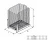 Kosz CARGO W-2316M-400.P22 srebrny - obrazek 3