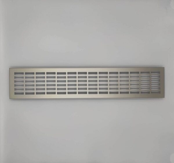 Kratka wentylacyjna inox 100x505