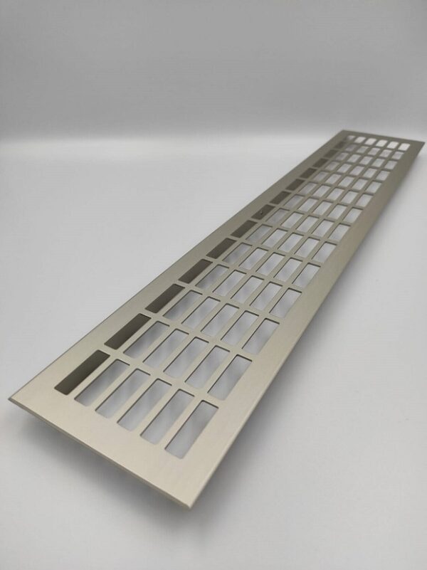 Kratka wentylacyjna inox 100x505 - obrazek 2