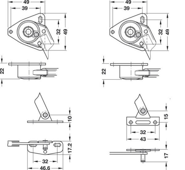Podnośnik mechaniczny 365.30.610 sprzęgło prawe - obrazek 6