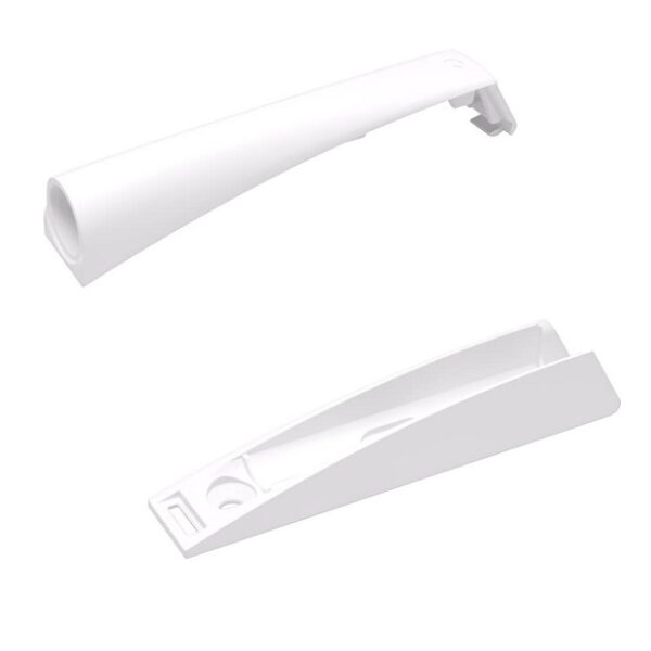 Adapter z płytką do odbojnika K PUSH TECH 37 mm 57025020AB + 57025040AB biały