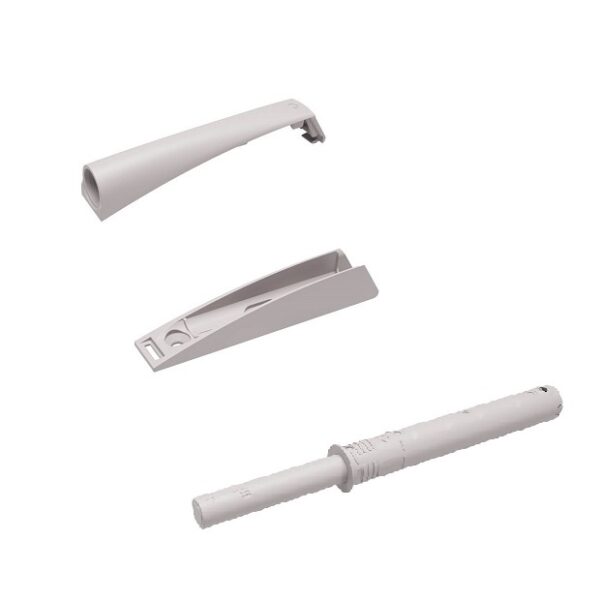 Odbojnik z adapterem i płytą montażową K PUSH TECH 37 mm C010001601 szary