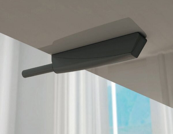 Odbojnik magnetyczny STRONG Z adapterem i płytą montażową K PUSH TECH 37 mm C010001458 antracyt - obrazek 2