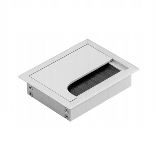 Przepust kabla metalowy 80x80mm aluminium PL.40.360.PK80.09