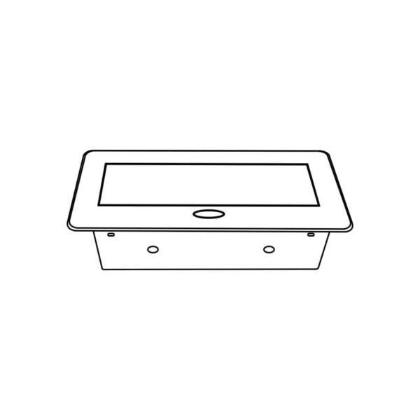 Gniazdo meblowe KOMBI BOX 2G+2USB czarne - obrazek 7