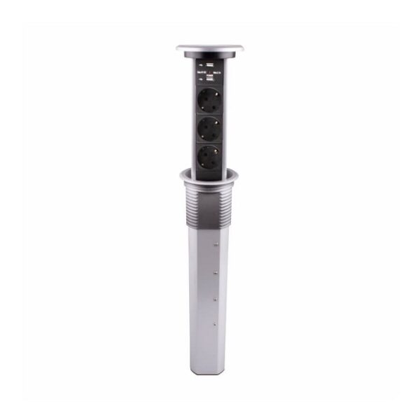 Gniazdo pionowe USB LIFTBOX-A-ALU-3DE-U-01 - obrazek 5