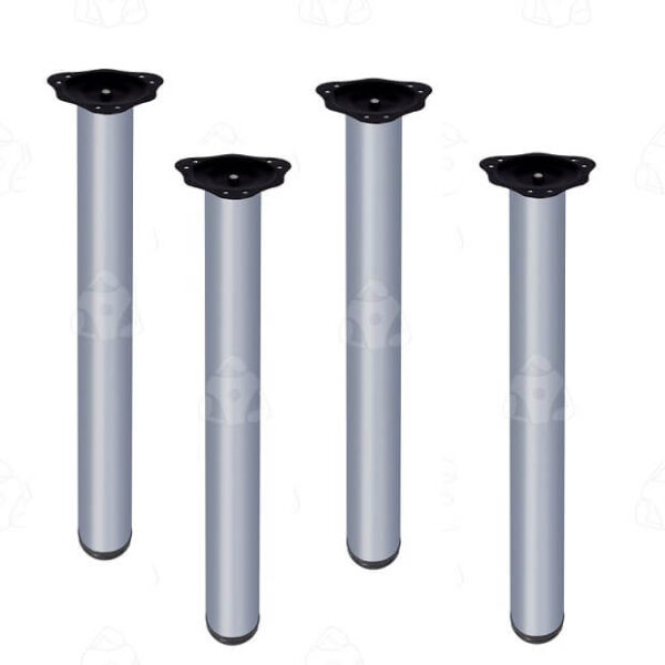 Noga okrągła L-1100 aluminium
