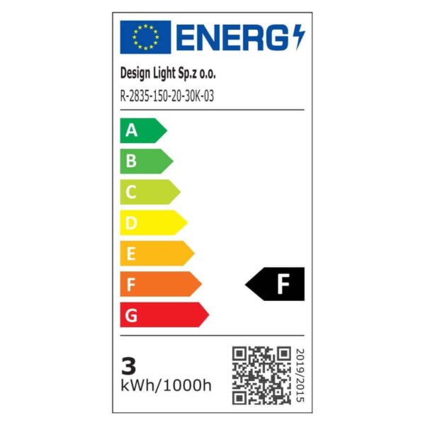 Taśma LED R-2835-150-20-30K-03 - obrazek 3