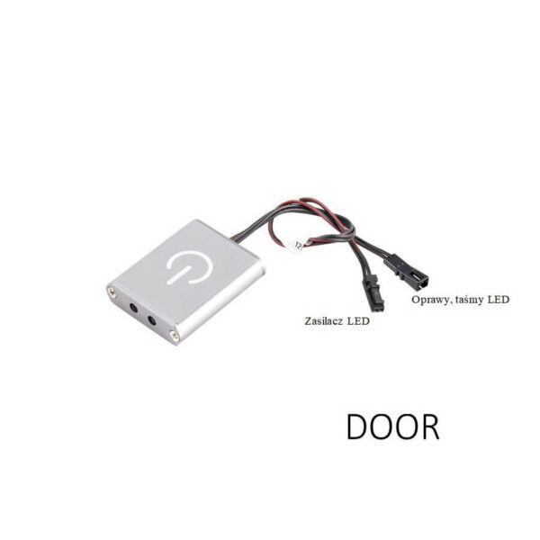 Wyłącznik bezdotykowy LED DOOR do szaf WYL-IRS-AL-01 - obrazek 2