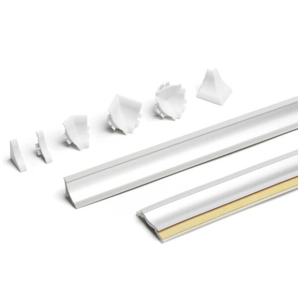 Listwa przyblatowa compact-line biały połysk