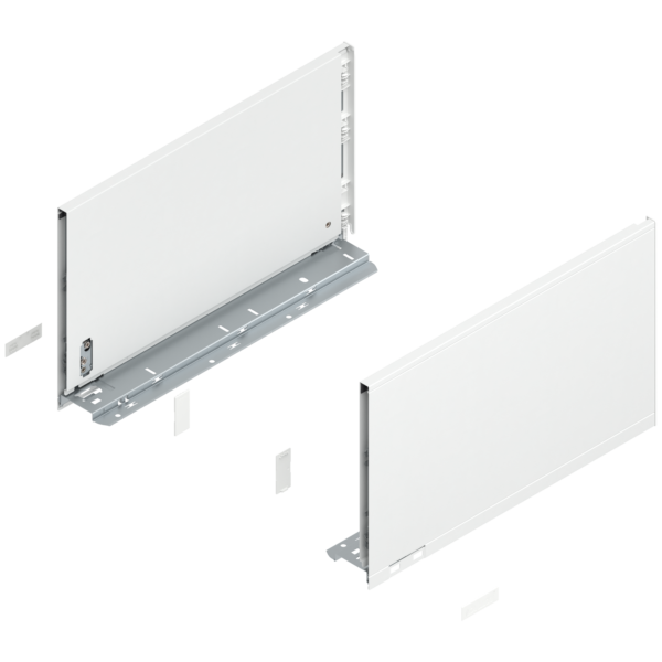 Bok szuflady LEGRABOX, wysokość F, 770F4002S biały