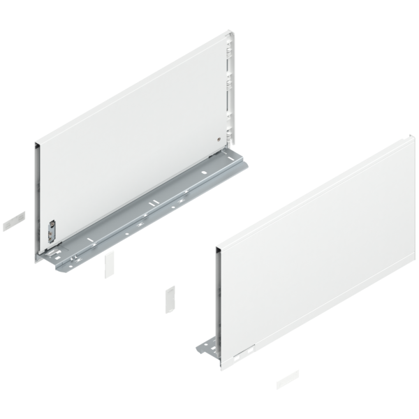 Bok szuflady LEGRABOX, wysokość F, 770F4502S biały