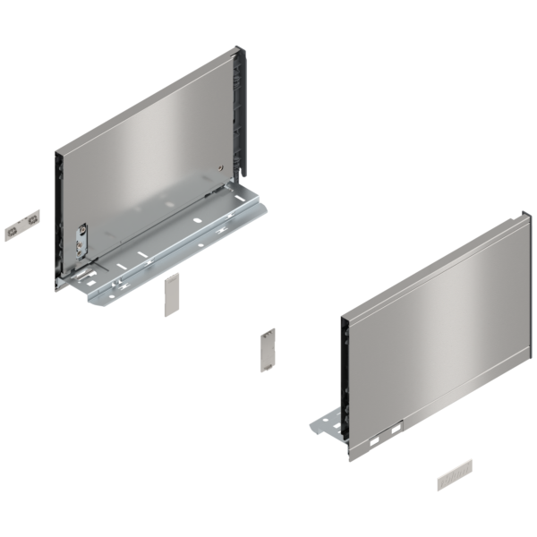Bok szuflady LEGRABOX, wysokość C, 770C2702I inox