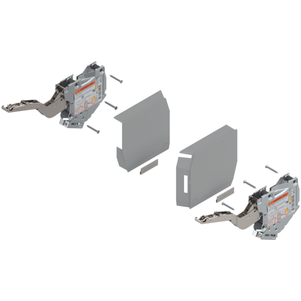 AVENTOS HK-S, 20K2B00T06 zaślepki szare