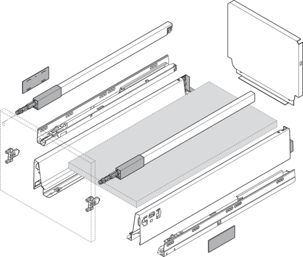 Zestaw Mini Cargo SPACE TWIN, 378M50B0SAD biały