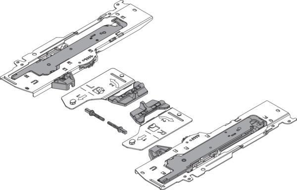 Zestaw TIP-ON BLUMOTION do TANDEMBOX, T60B3030 - obrazek 2