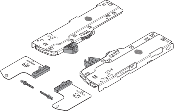 Zestaw TIP-ON do LEGRABOX/MOVENTO, T60L7040 - obrazek 2