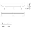 Uchwyt meblowy RE10-0640-G0008 - obrazek 2
