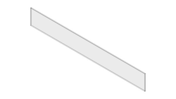 MERIVOBOX element dekoracyjny - przód, wysokość E, ZE4H1058G