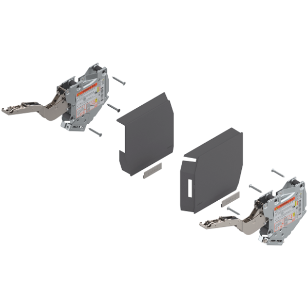 AVENTOS HK-S, 20K2B00T06 zaślepki antracyt