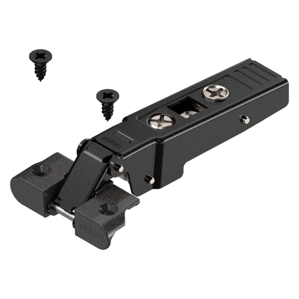 Zawias do ram aluminiowych CLIP Top 95°, 70T950A.TL onyks