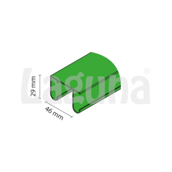 Szyna górna podwójna K-050 4m 20200000 - obrazek 2