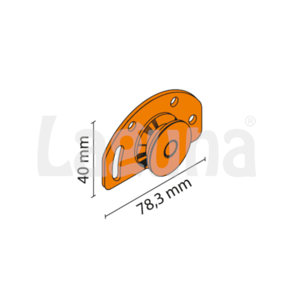 Okucie dolne FAST D/25 24410000 - obrazek 2
