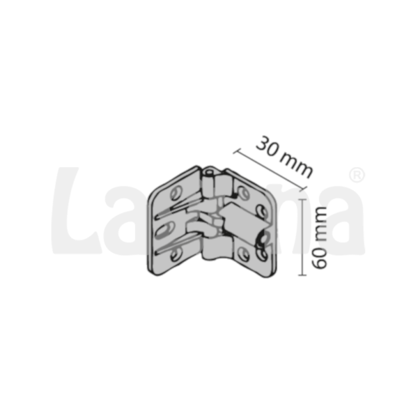 Zawias LUX 91177000 - obrazek 2