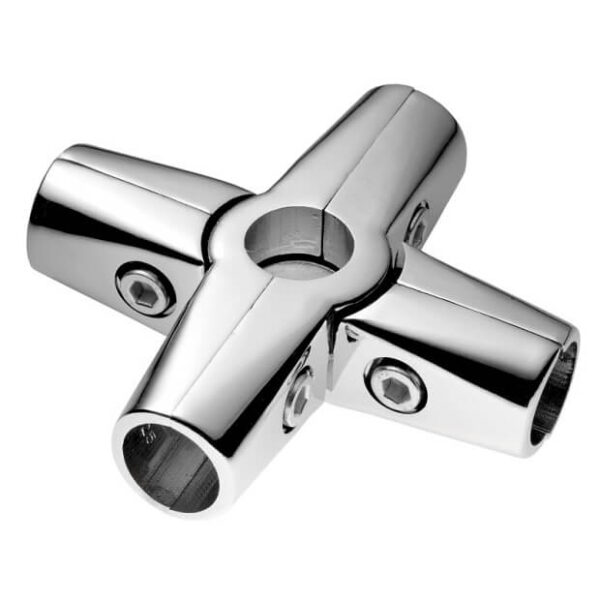 Złącze TR563-0-CHR krzyżowe czteroramienne R-45