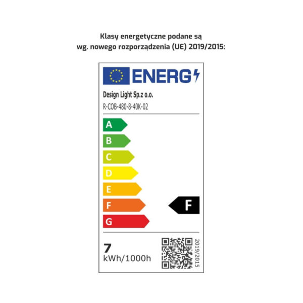 Taśma LED R-COB-480-8-40K-02 - obrazek 6