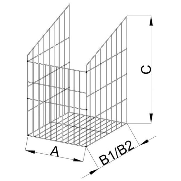 Kosz na bieliznę 40/305 grafit - obrazek 4