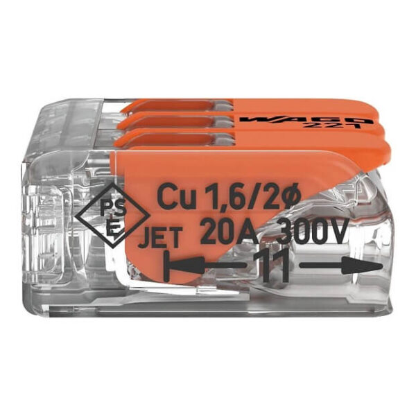 Złączka COMPACT WAGO 221-413 - obrazek 4