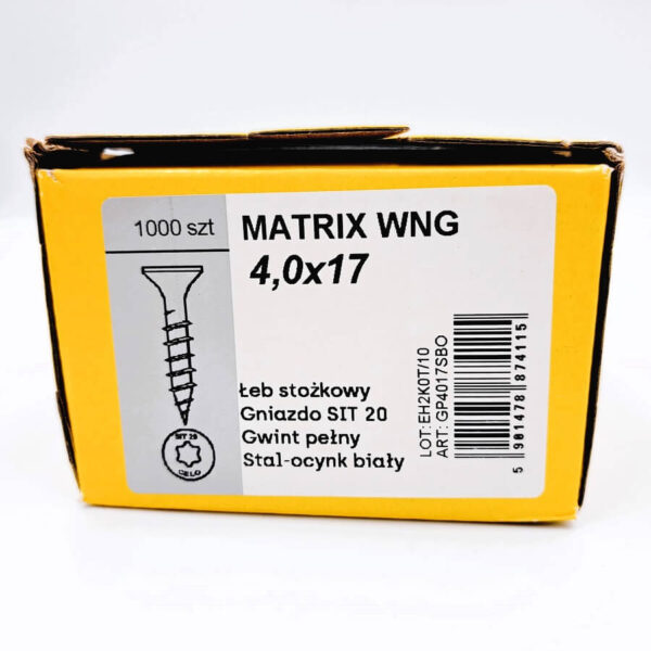 MATRIX wkręt 4,0 x 17 1000 szt. - obrazek 4